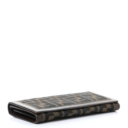 Fendi Zucca Continental Wallet Tobacco 4 of 13