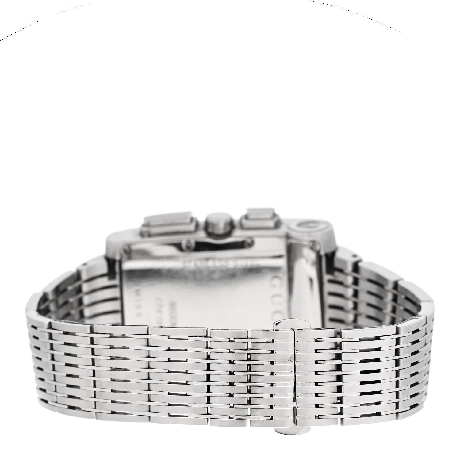 Gucci Stainless Steel 34mm 8600M G-Metro Chronograph Quartz Watch White 3 of 5