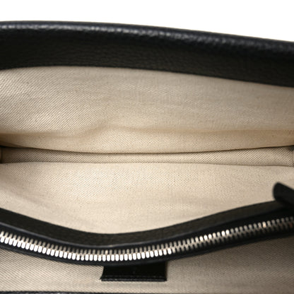 Gucci Pebbled Calfskin Small Dionysus Shoulder Bag Black 5 of 11