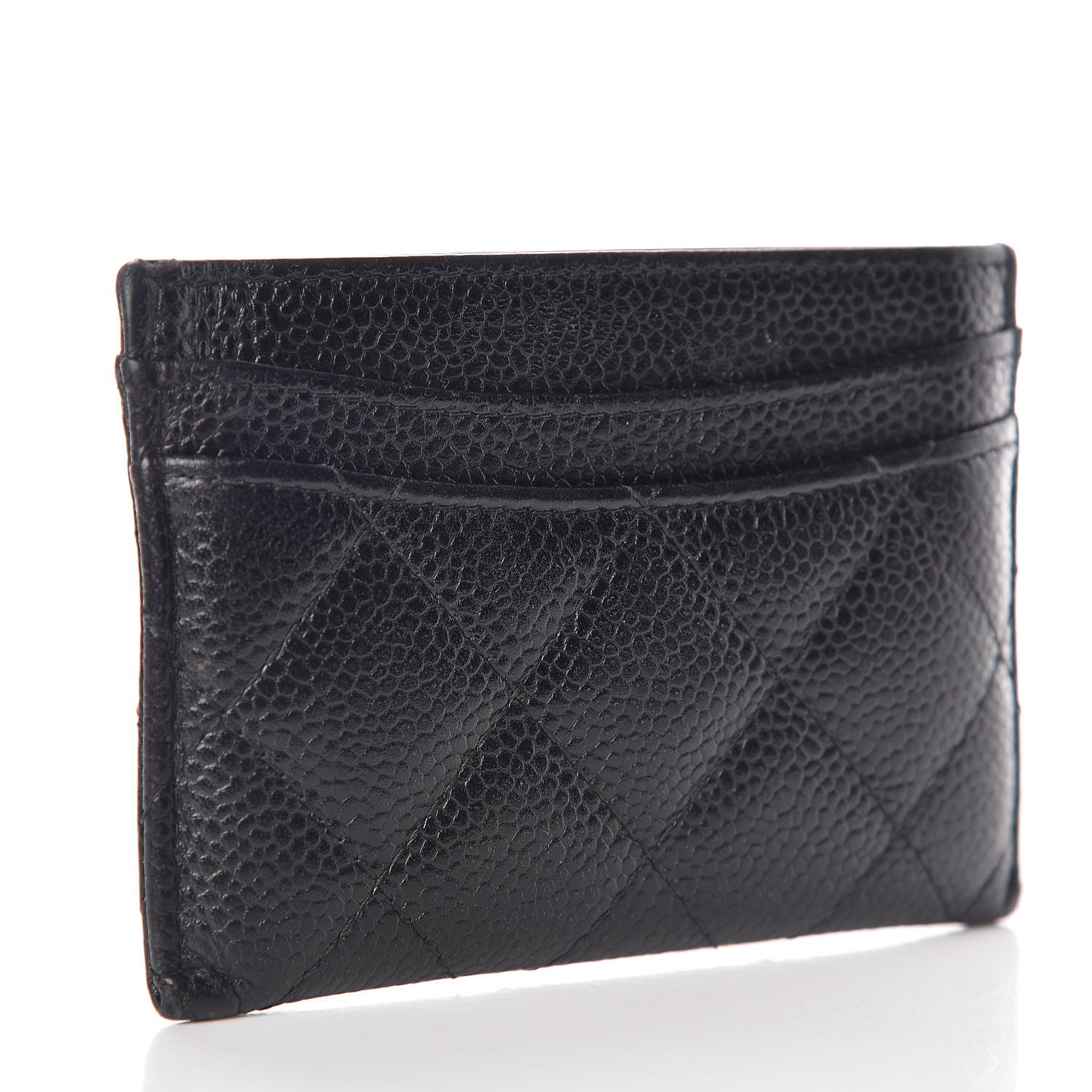 Chanel Caviar Quilted Card Holder Black 3 of 10