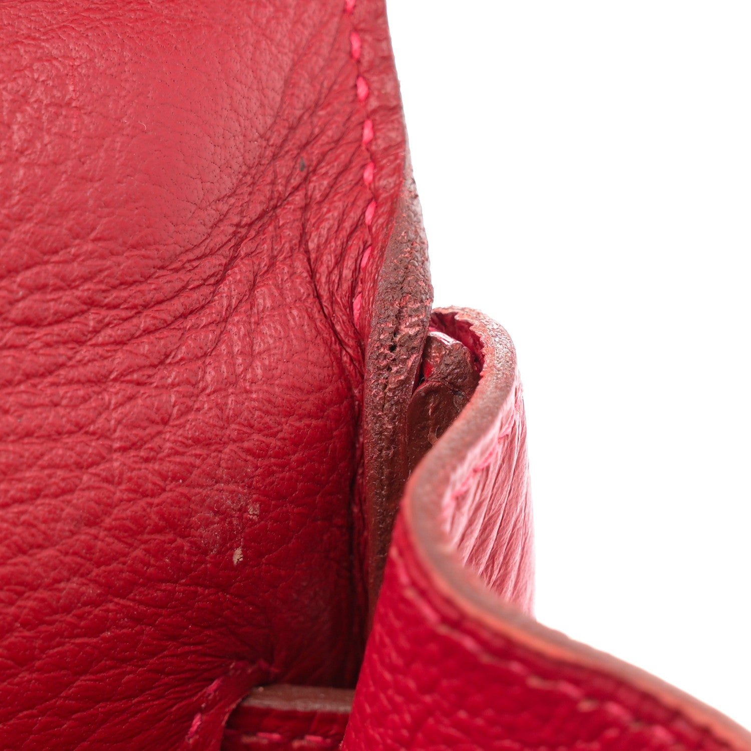 Hermes Togo Kelly Retourne 32 Rouge Vif 13 of 21