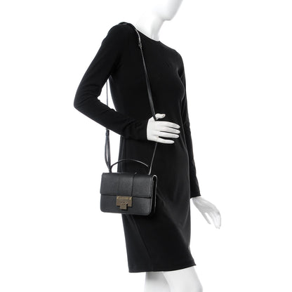 Jimmy Choo Grainy Pebbled Rebel Crossbody Bag Black 3 of 7