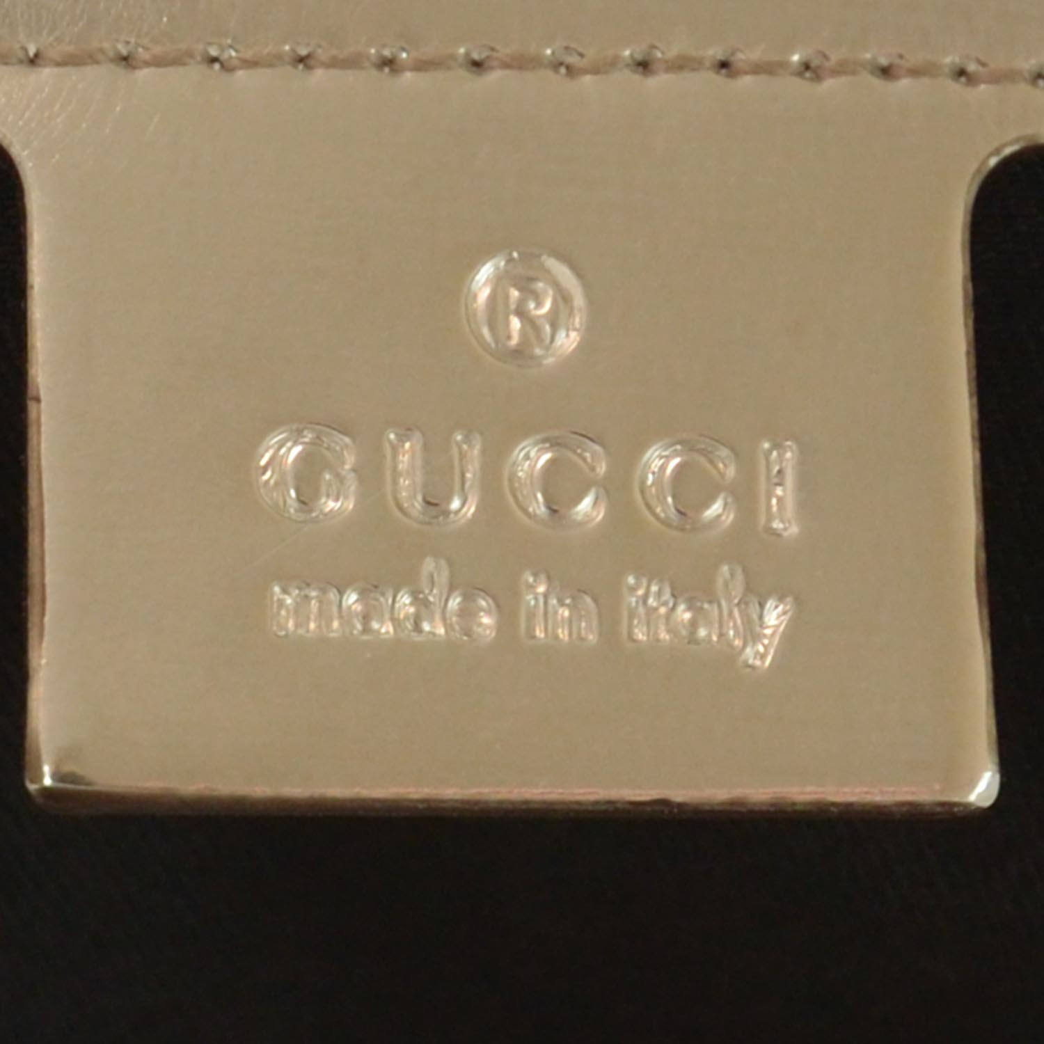 Gucci Monogram Medium Joy Boston Metallic 6 of 9