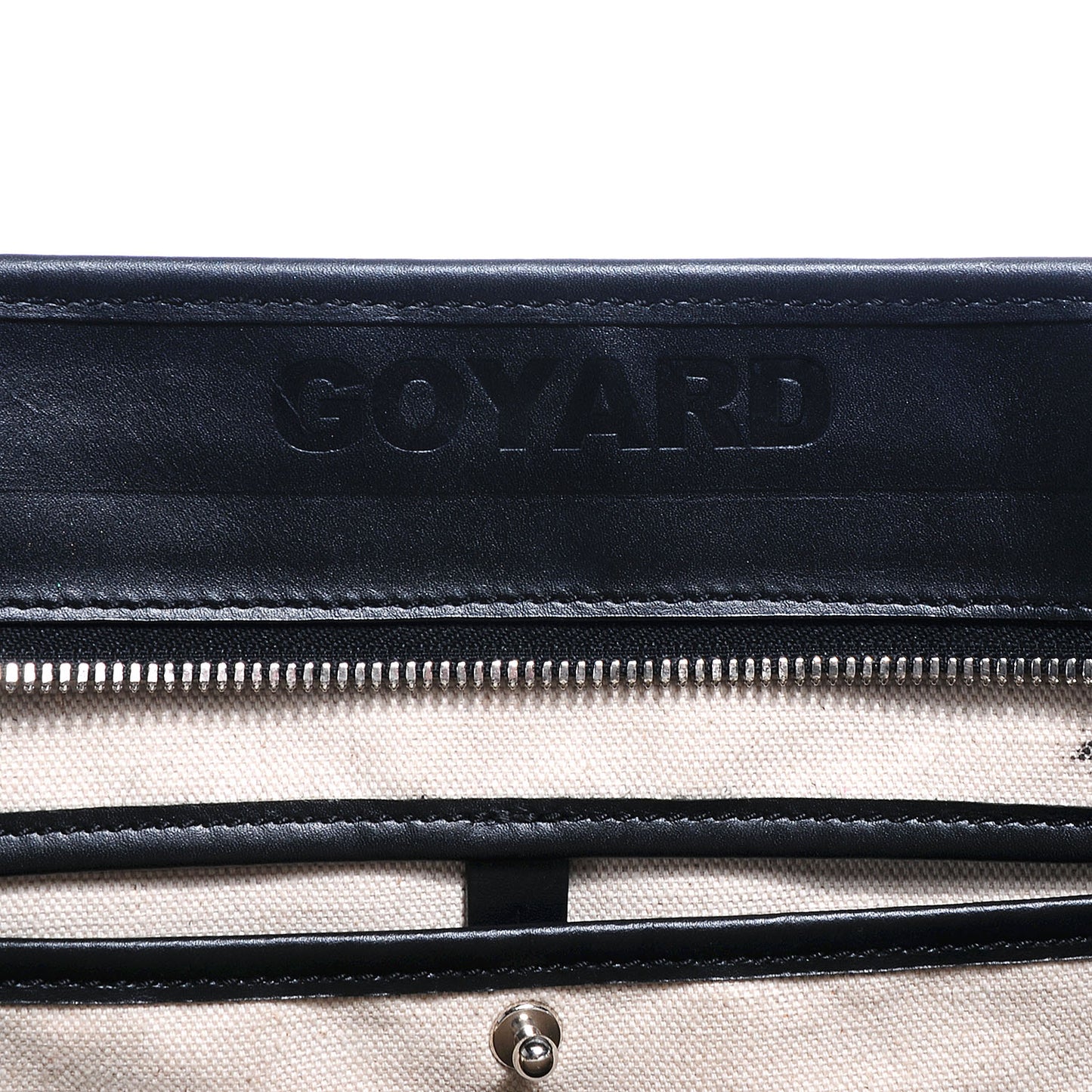 Goyardine Marquises Tote Black