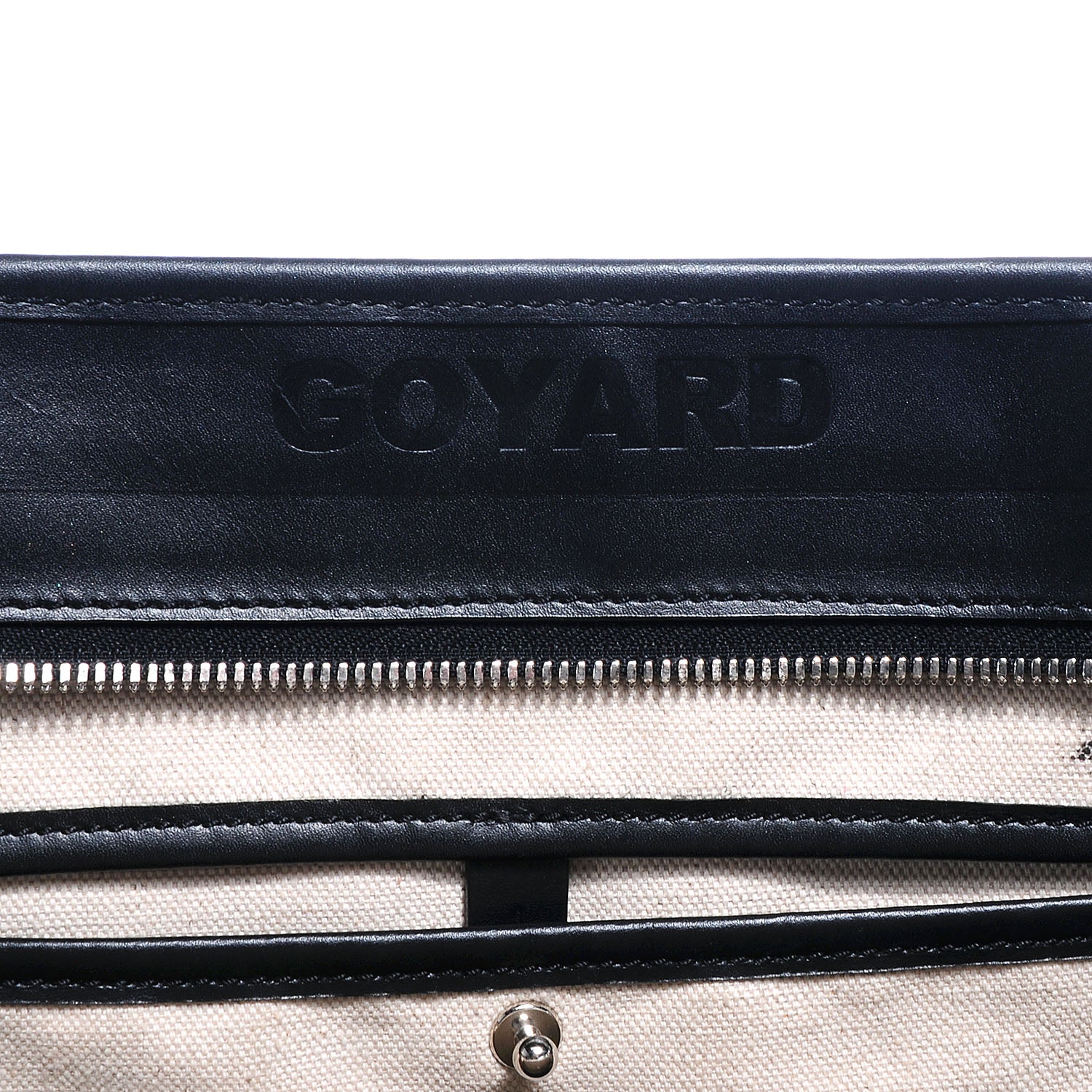Goyard Goyardine Marquises Tote Black 6 of 8