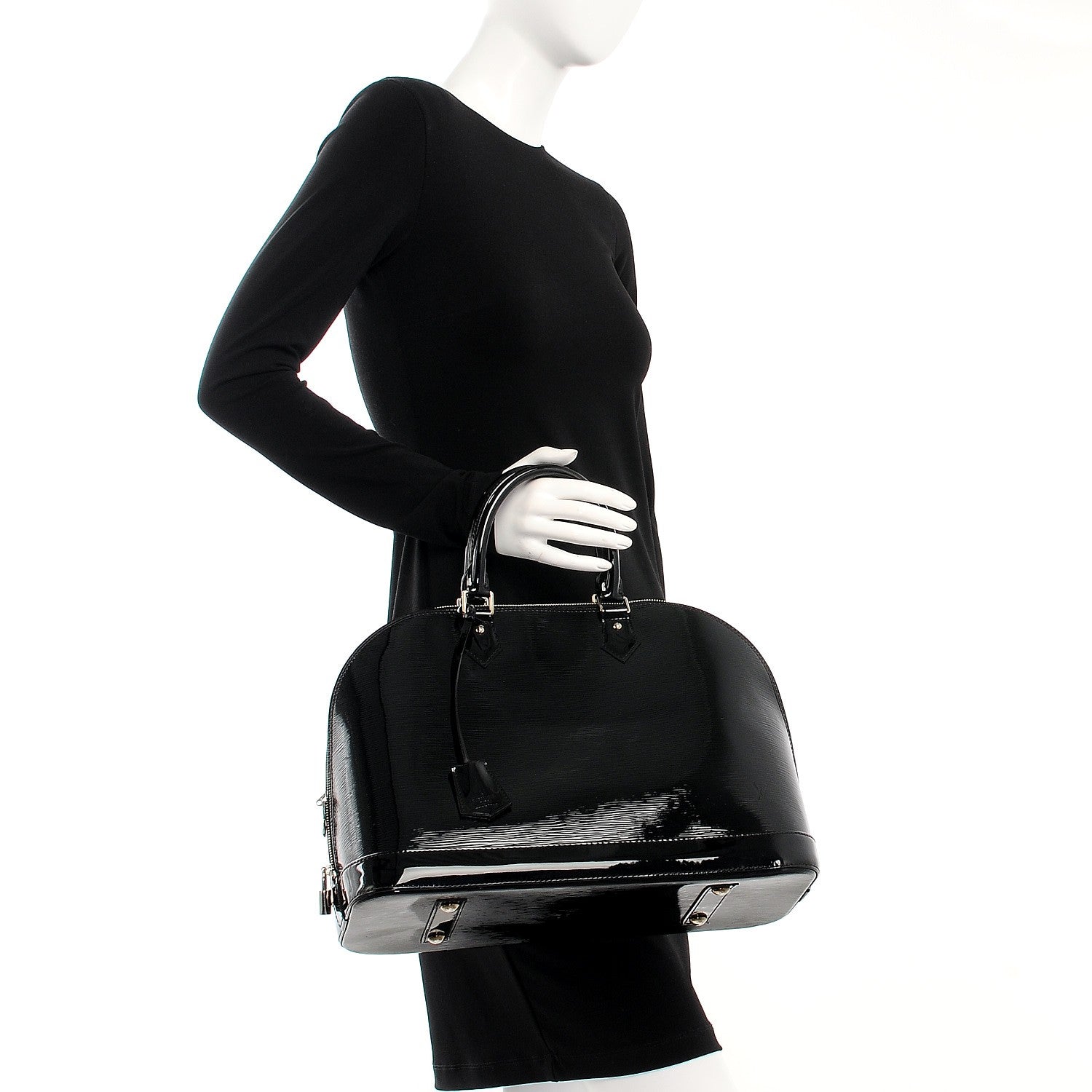 Louis Vuitton Electric Epi Alma GM Black 2 of 7