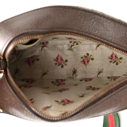 Gucci GG Supreme Monogram Web Neo Vintage Shoulder Bag Beige New Acero Crop 5 of 10