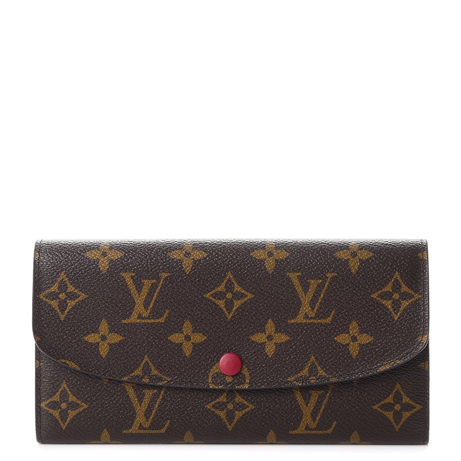 Louis Vuitton Monogram Emilie Wallet Fuchsia 1 of 7