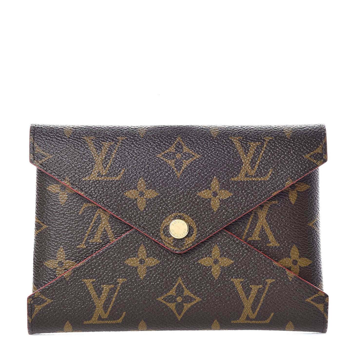 Monogram Medium Kirigami Pochette Insert Coquelicot