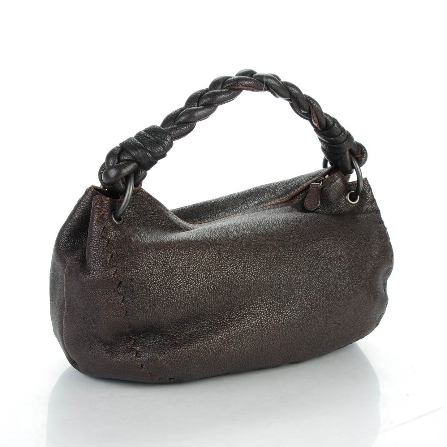 Cervo Braided Zip Hobo Moro