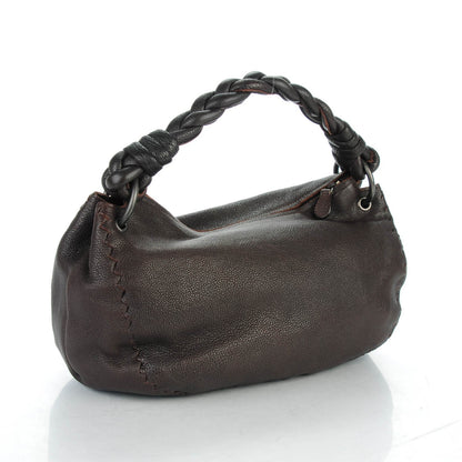 Bottega Veneta Cervo Braided Zip Hobo Moro 3 of 7