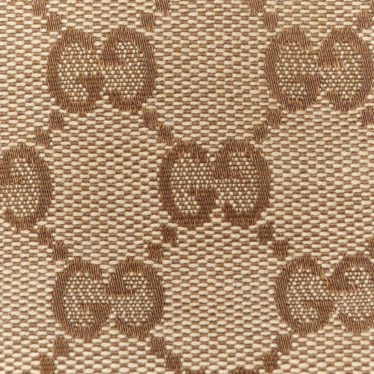 Gucci Monogram Medium Bamboo Cosmetic Case Dark Beige 9 of 9