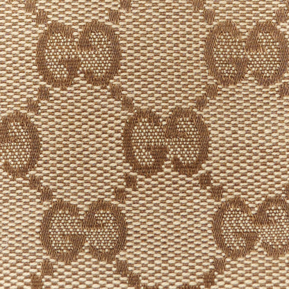 Gucci Monogram Medium Bamboo Cosmetic Case Dark Beige 9 of 9