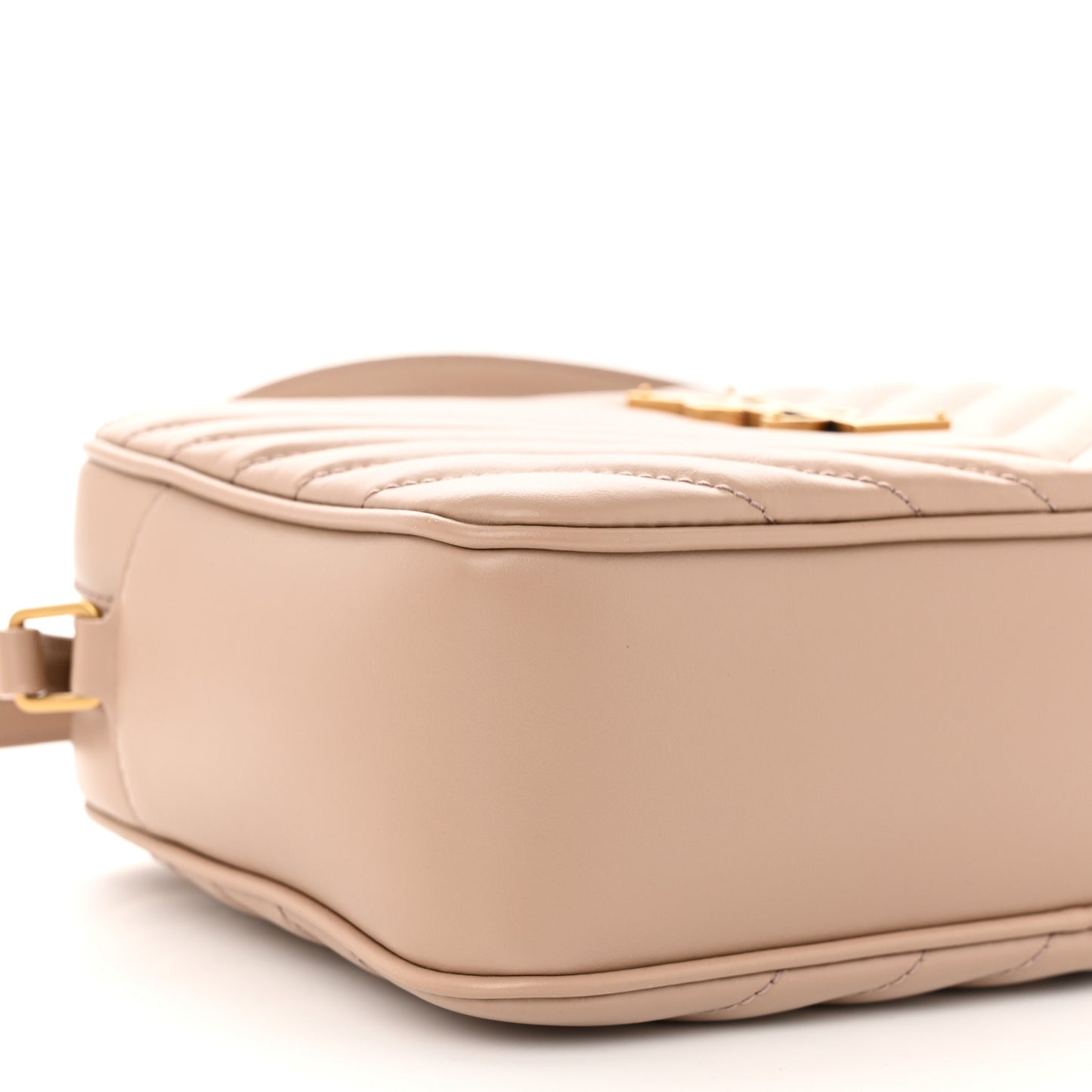 Calfskin Matelasse Monogram Lou Camera Bag Rosy Sand