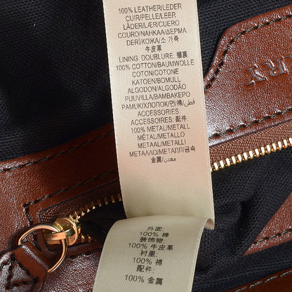 Burberry House Check Medium Canterbury Tote Dark Tan 10 of 11