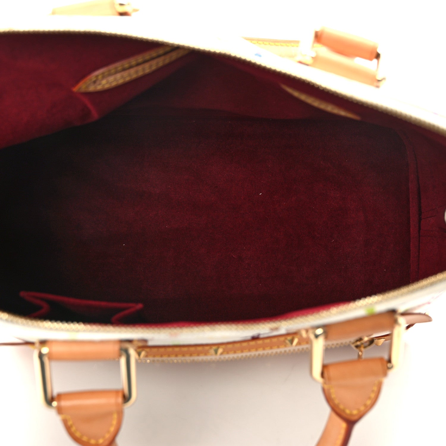 Louis Vuitton Monogram Multicolor Alma White 5 of 12