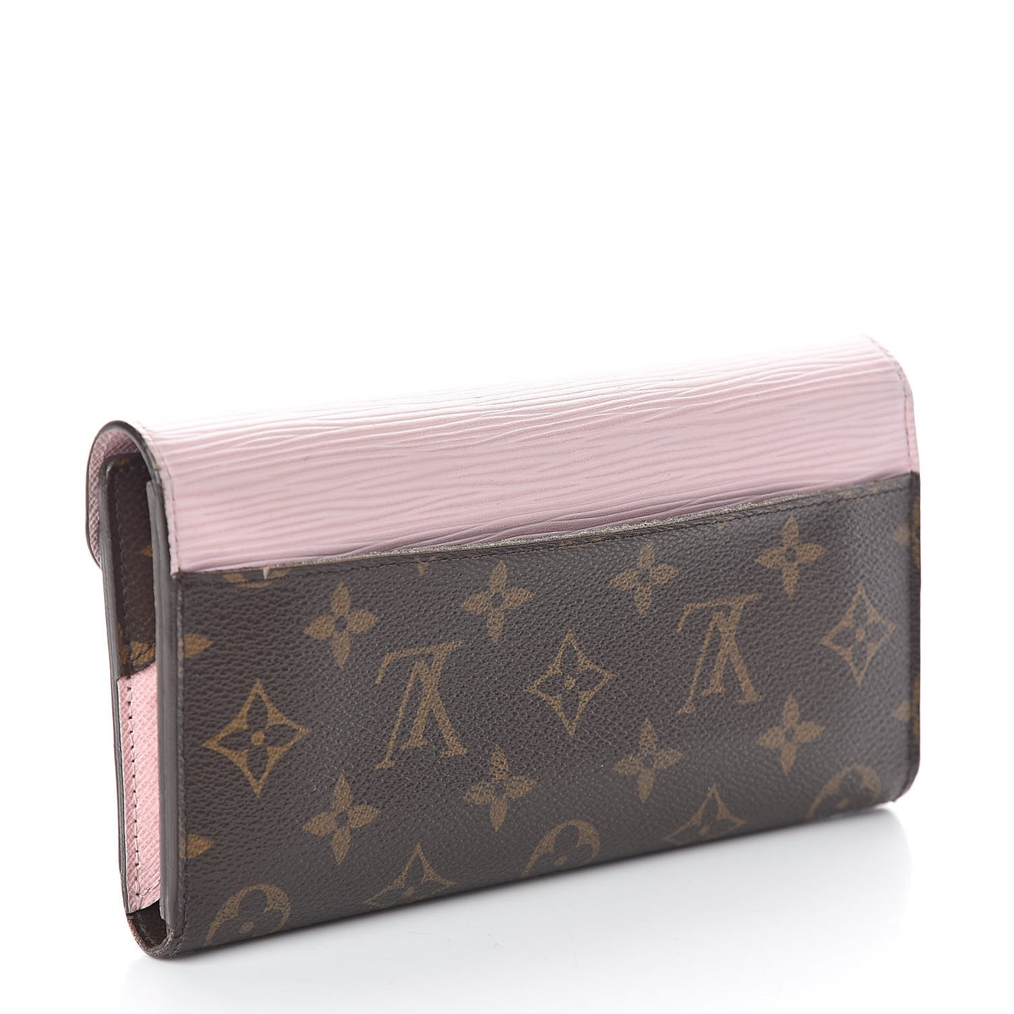 Monogram Epi Marie-Lou Long Wallet Rose Clair