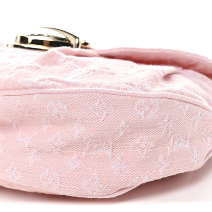 Louis Vuitton Monogram Denim Sunset  Washed Pink 9 of 10