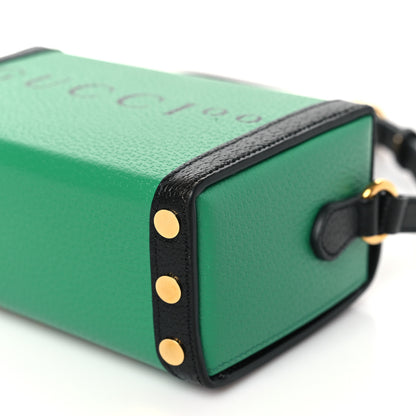 Gucci Grained Calfskin Gucci 100 Mini Bag Green 8 of 9