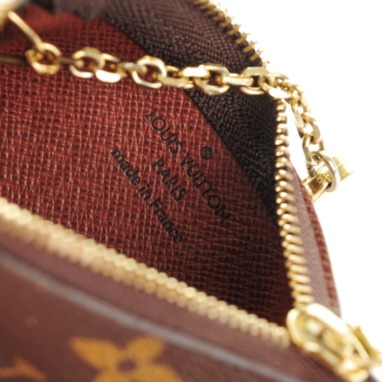 Monogram Key Pouch