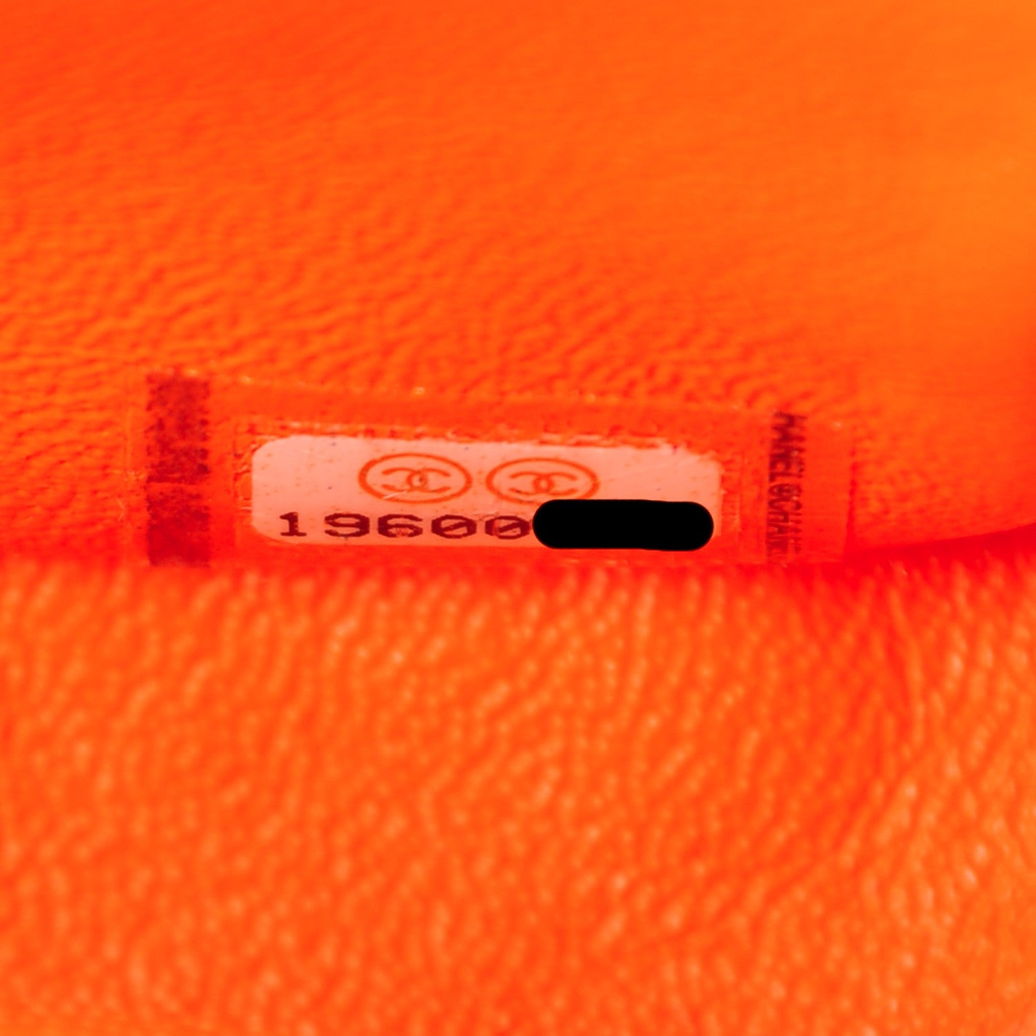 Chanel Patent Quilted Mini Rectangular Flap Orange 8 of 8
