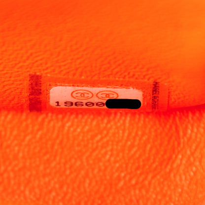 Chanel Patent Quilted Mini Rectangular Flap Orange 8 of 8