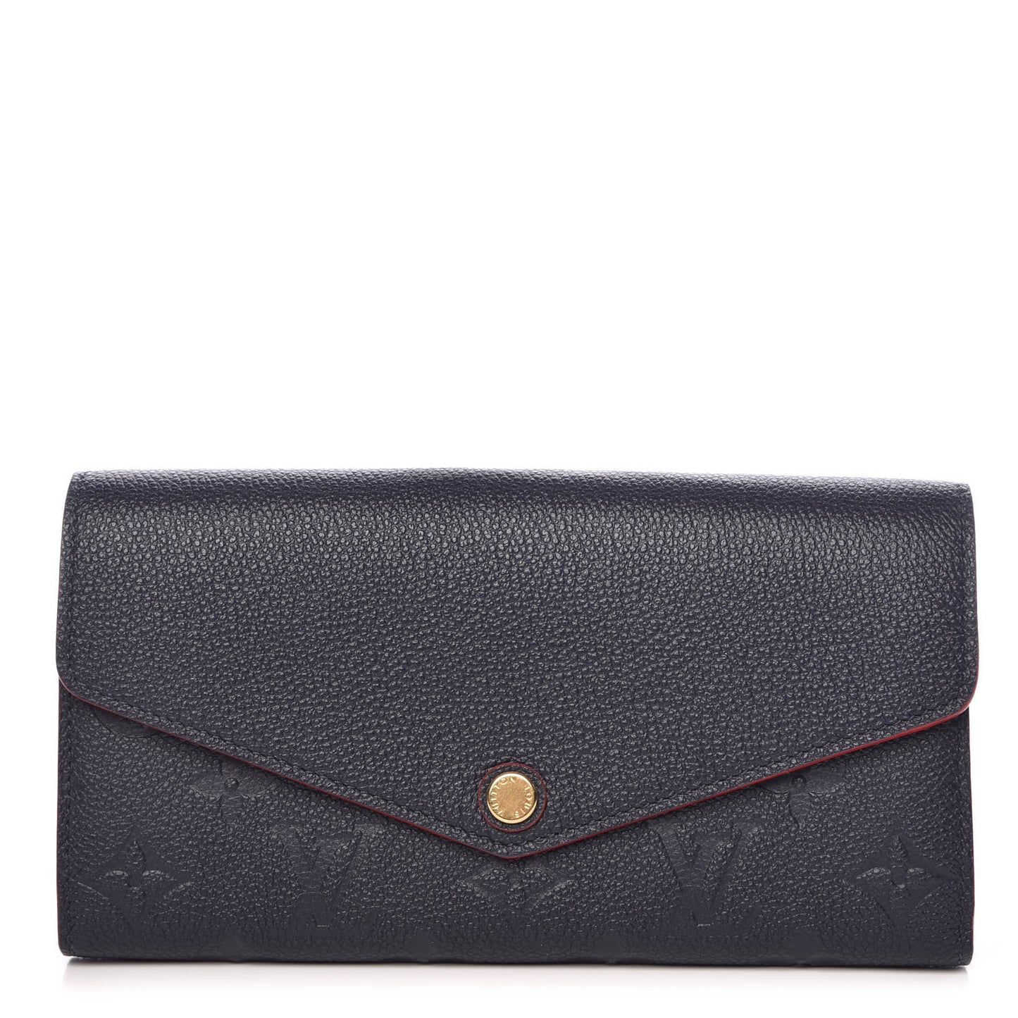Empreinte Sarah Wallet NM Marine Rouge