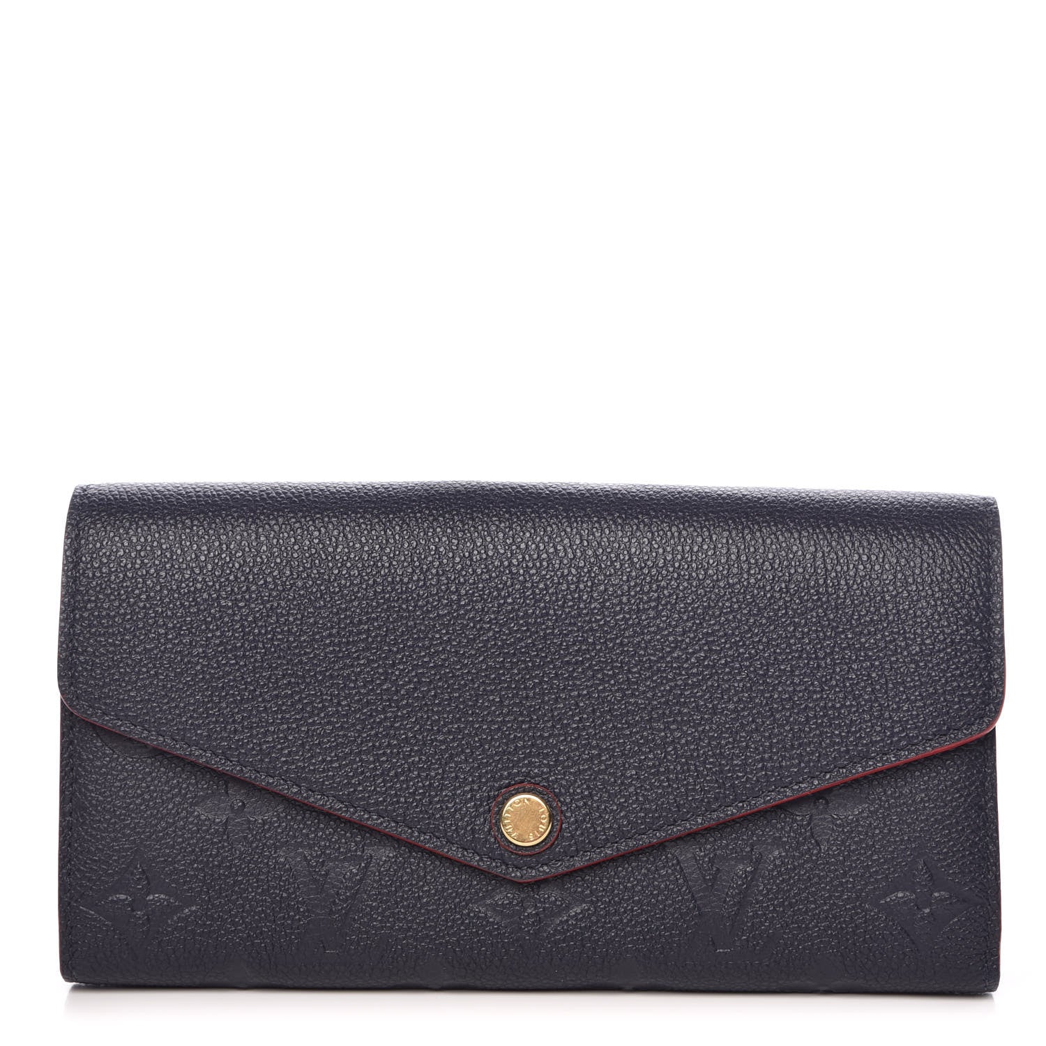 Louis Vuitton Empreinte Sarah Wallet NM Marine Rouge 1 of 8