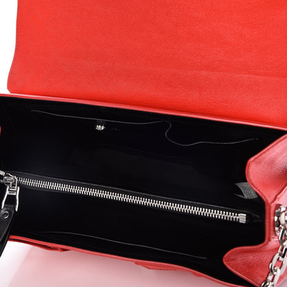 Versace Goatskin Stardvst Shoulder Bag Red 5 of 8
