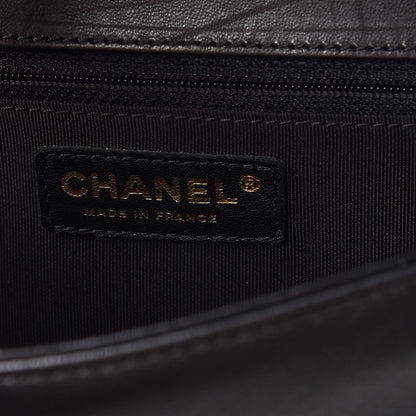 Chanel Lambskin Quilted New Medium Boy Flap Black 6 of 10