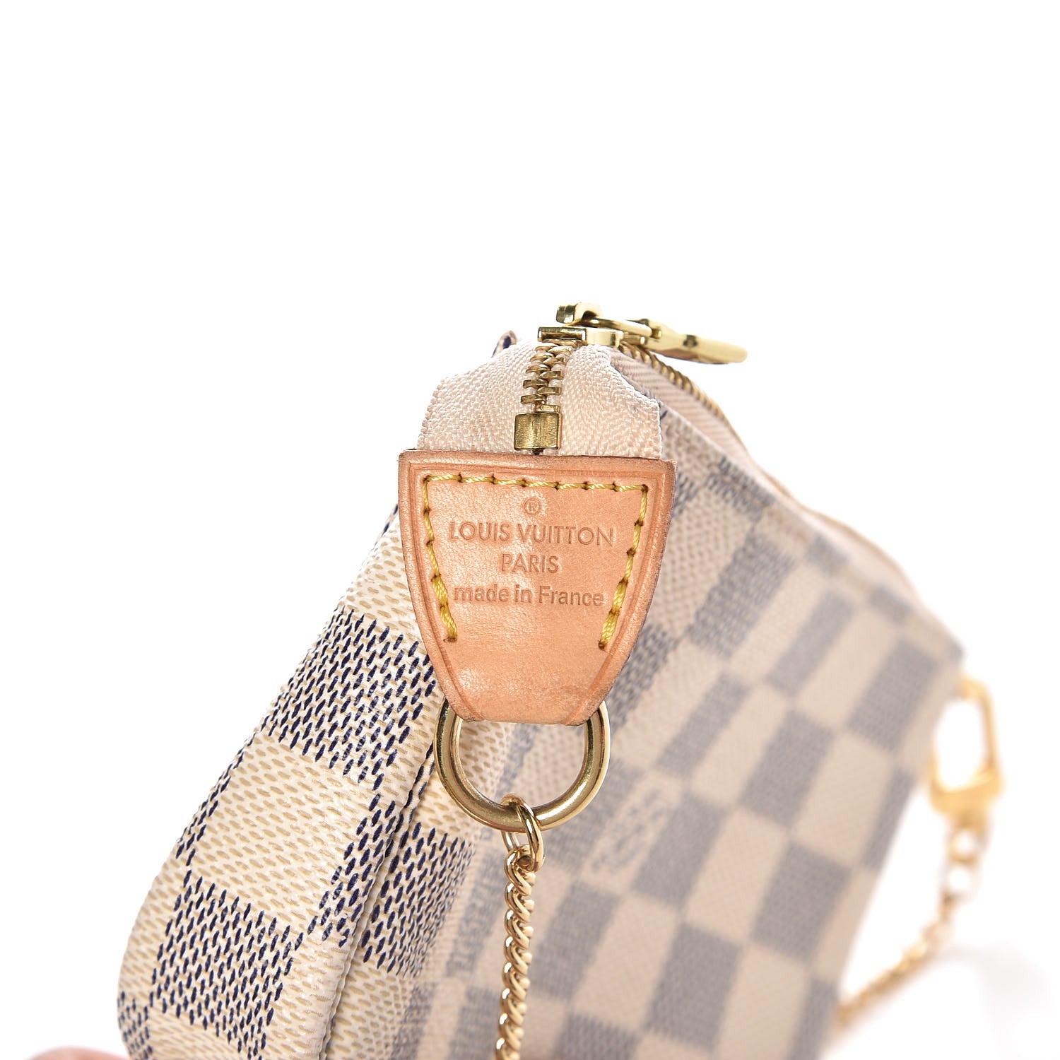 Louis Vuitton Damier Azur Mini Pochette Accessories 6 of 7