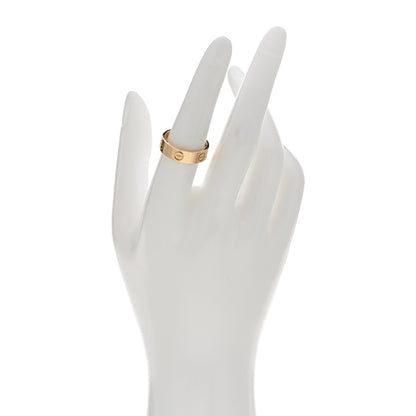 Cartier 18K Yellow Gold 5.5mm LOVE Ring 54 6.75 2 of 5