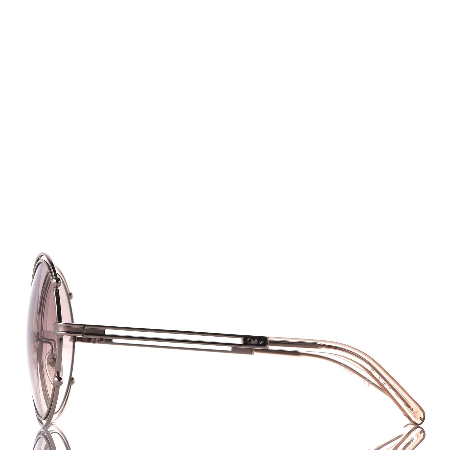 Isidora Oversized Round Sunglasses CE122S Gold