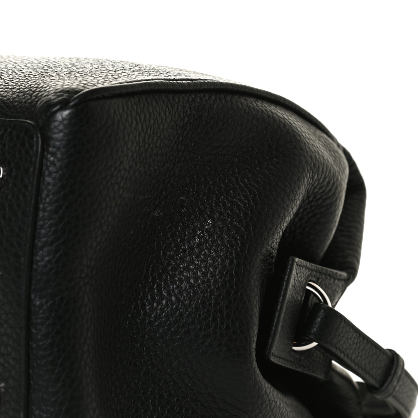 Veau Gros Grain Infanta Duffel Bag Black