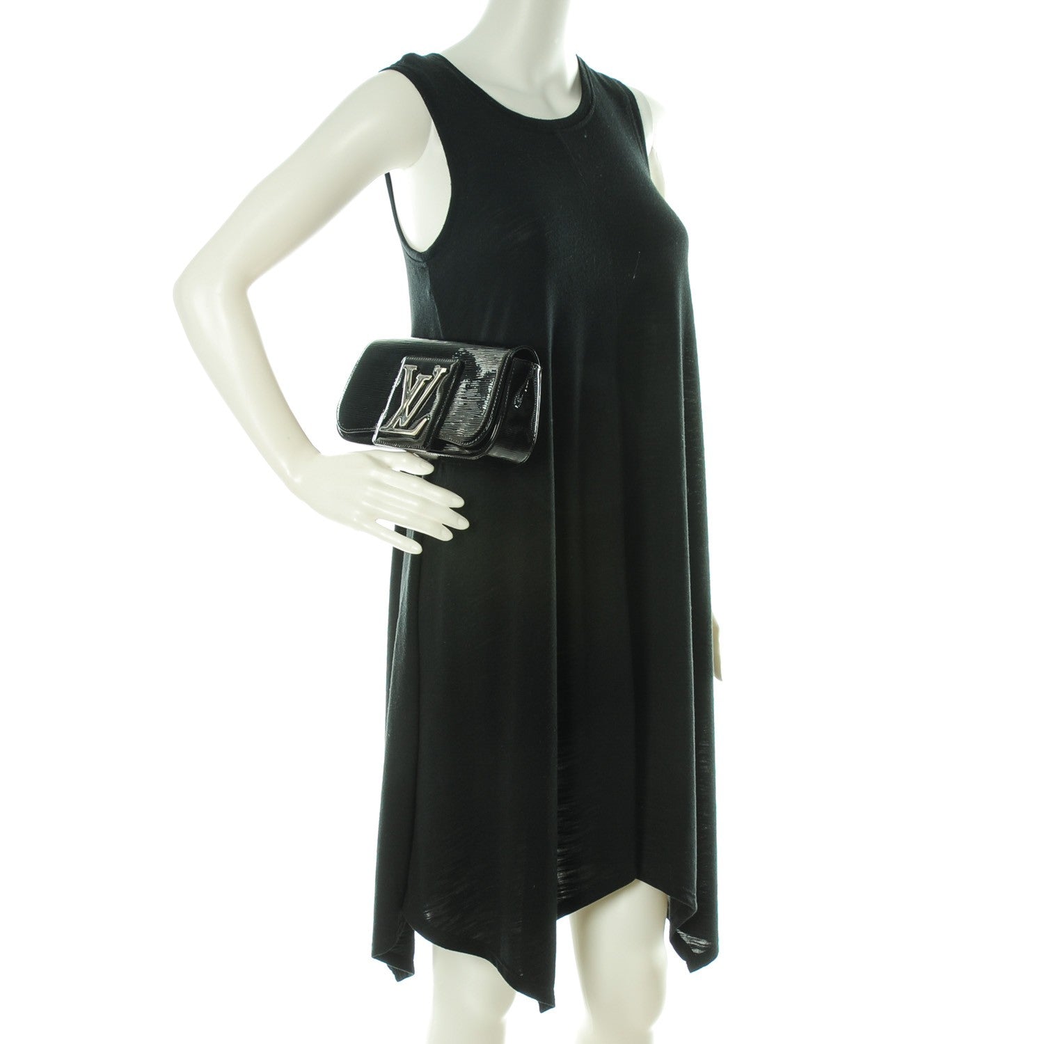 Louis Vuitton Epi Electric Sobe Clutch Black 2 of 7