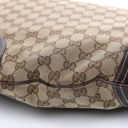 Gucci Monogram Large Princy Hobo Dark Brown 8 of 11