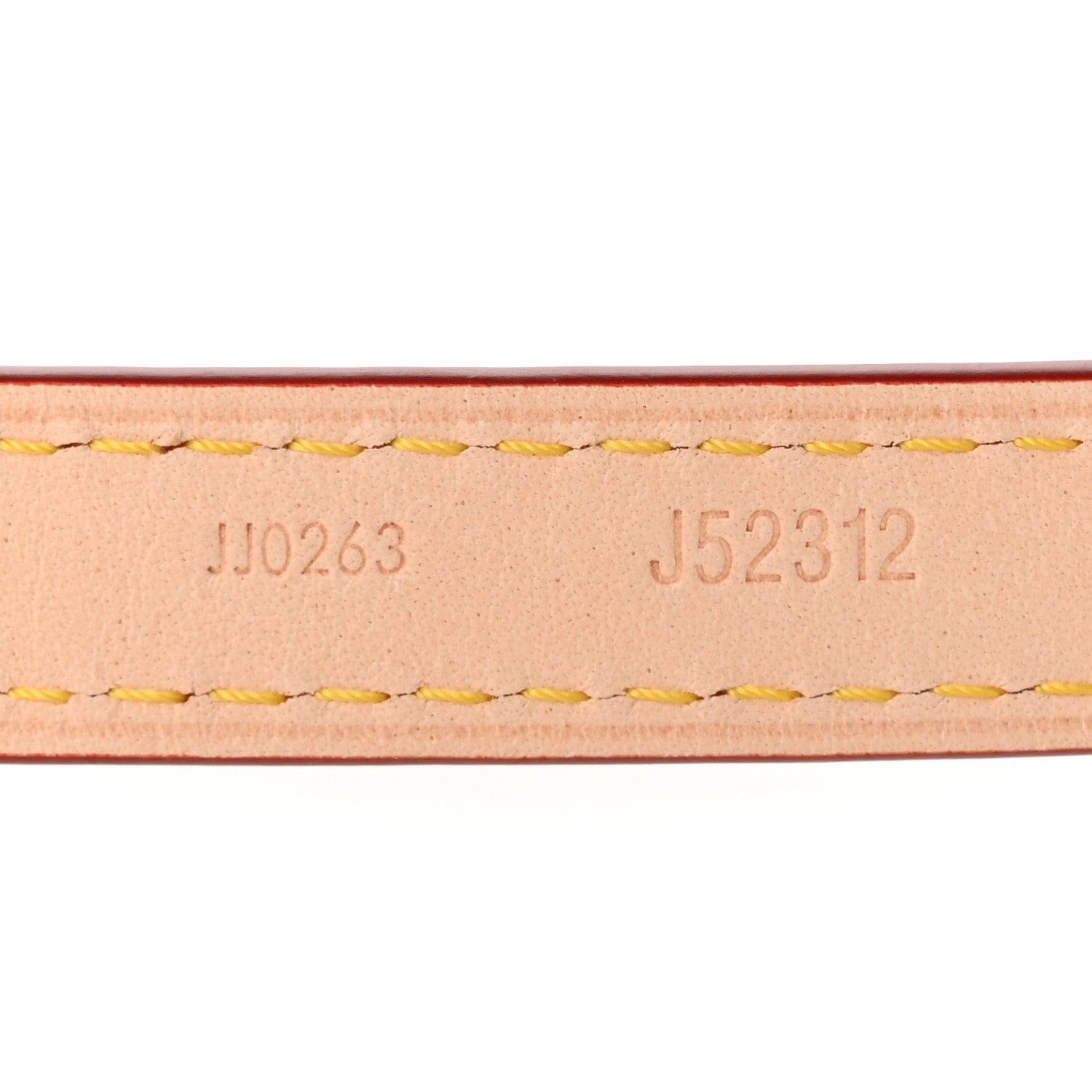 Louis Vuitton Vachetta 16mm Adjustable Shoulder Strap 6 of 9