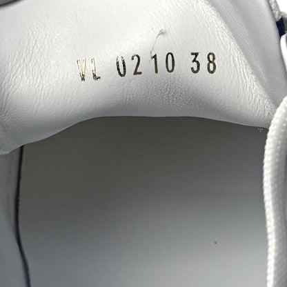 Louis Vuitton Canvas Escale Stellar Sneakers 38 Blue 7 of 7