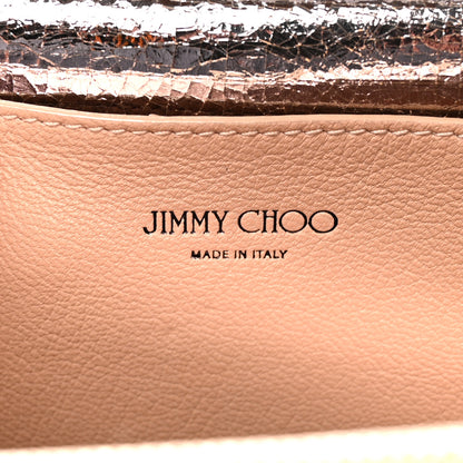 Jimmy Choo Soft Grained Goatskin Arrow Crossbody Bag With Chain Ballet Pink 6 of 10