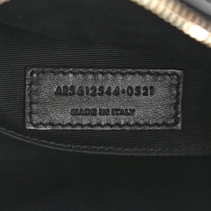 Saint Laurent Calfskin Matelasse Monogram Lou Camera Bag Black 7 of 10