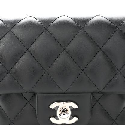 Chanel Calfskin Quilted CC Uniform Flap Belt Bag Black 9 of 11