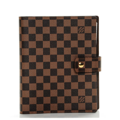 Louis Vuitton Damier Ebene Large Ring Agenda Cover 1 of 7