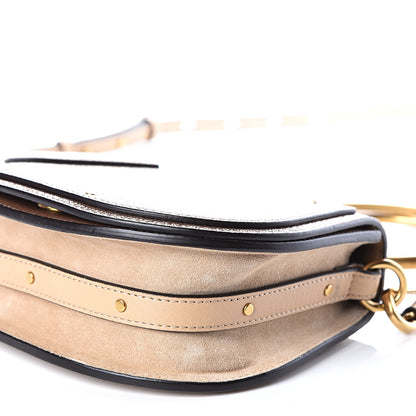 Chloe Metallic Calfskin Small Nile Bracelet Bag Gold 9 of 13