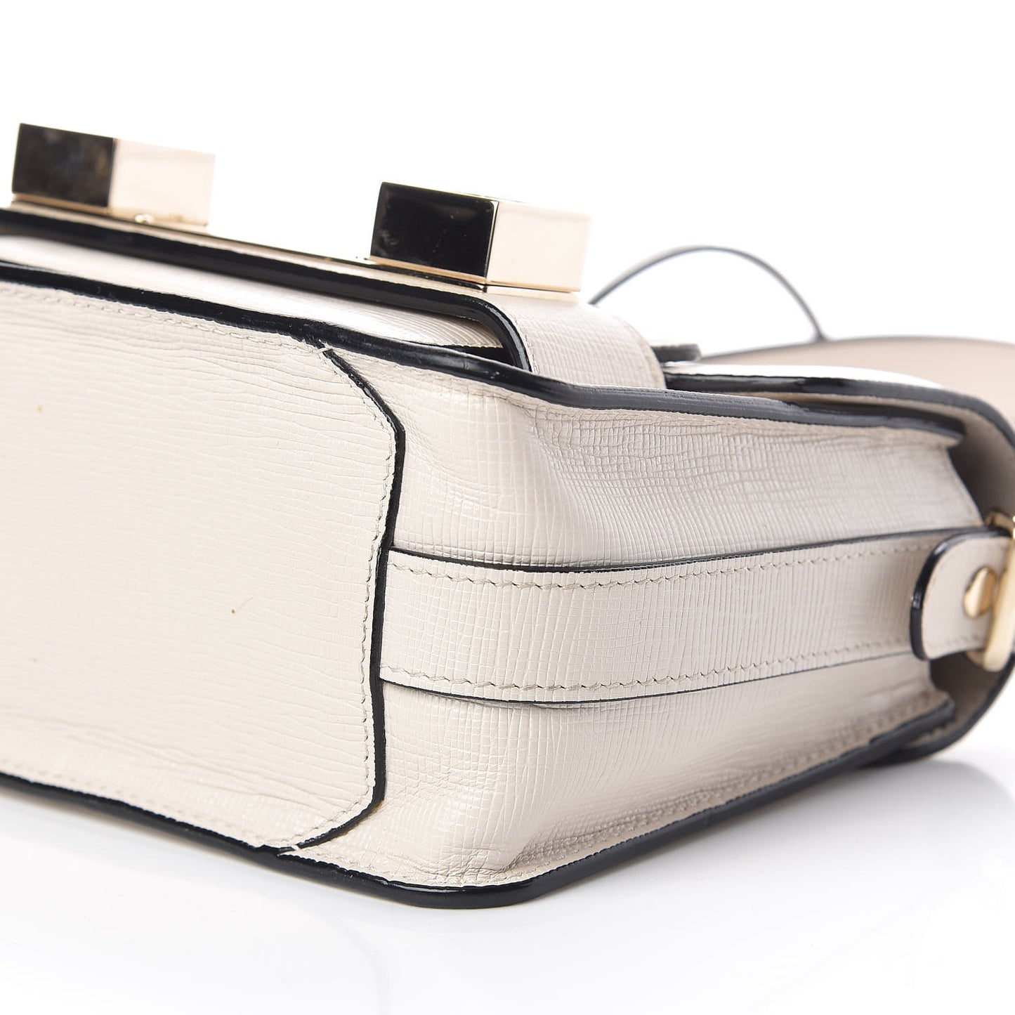 Linosa Calfskin Tiny PS11 Classic Shoulder Bag Clay
