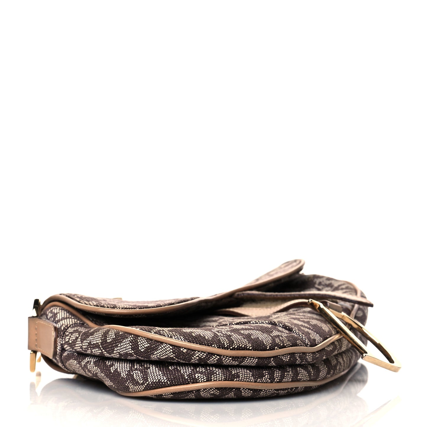 Monogram Saddle Bag Brown
