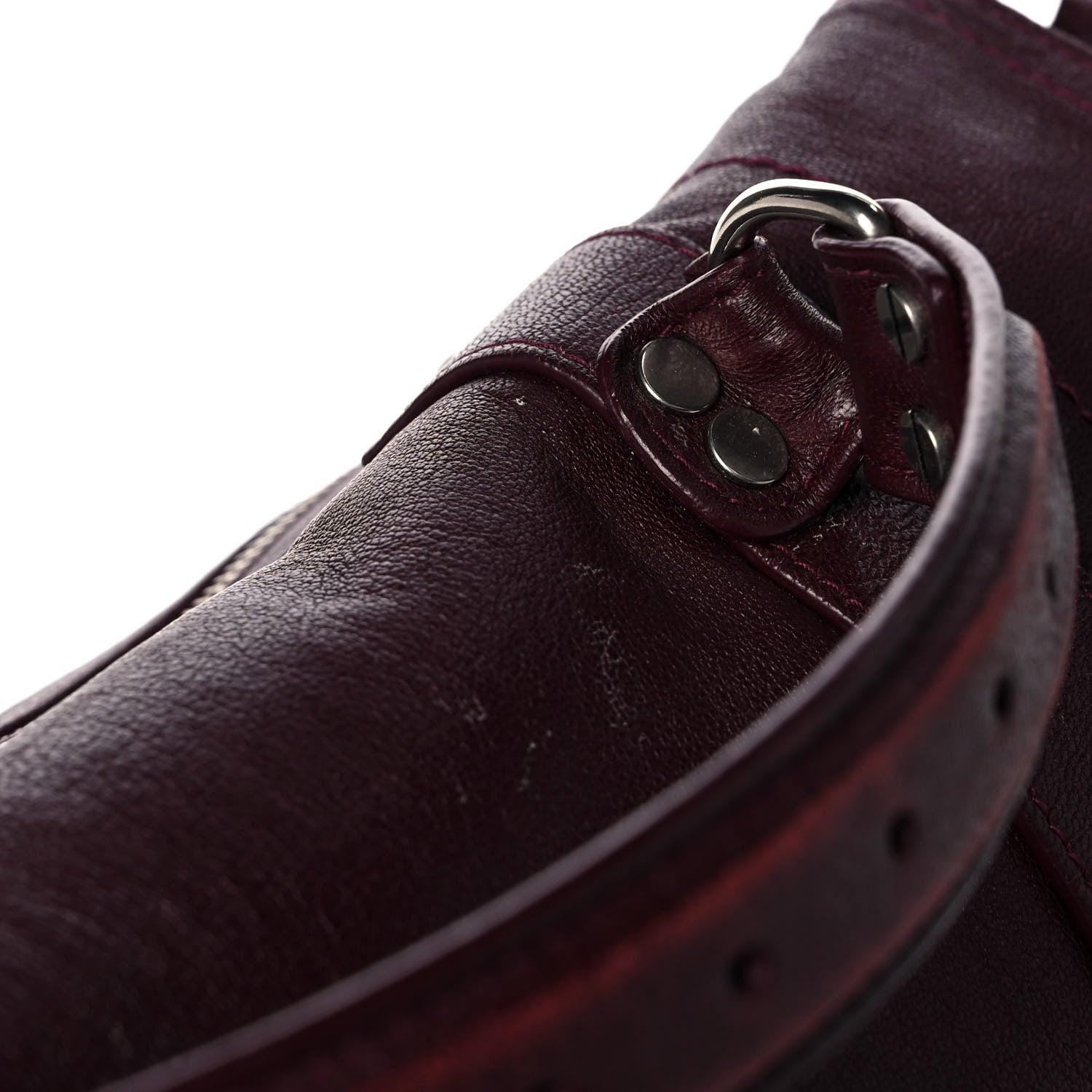 Proenza Schouler Lambskin PS1 Large Satchel Oxblood 12 of 12