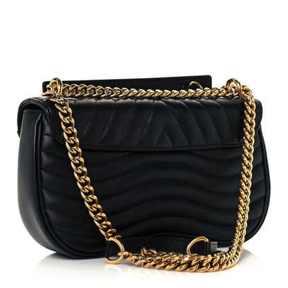 Louis Vuitton Calfskin New Wave Chain PM Black 3 of 14