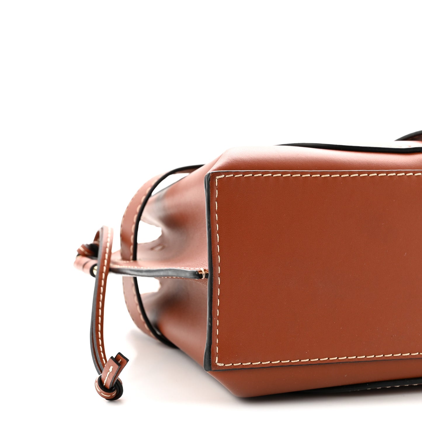 Soft Calfskin Mini Gate Tote Rust