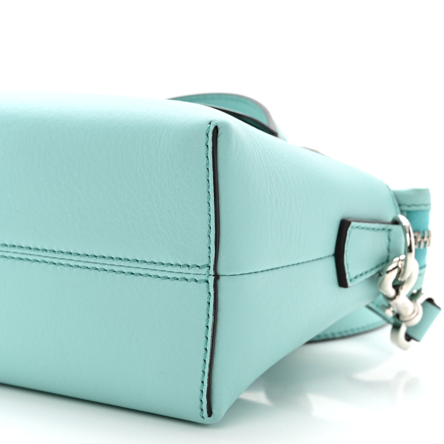Fendi Vitello Dolce Mini By The Way Boston Bag Tiffany 10 of 11