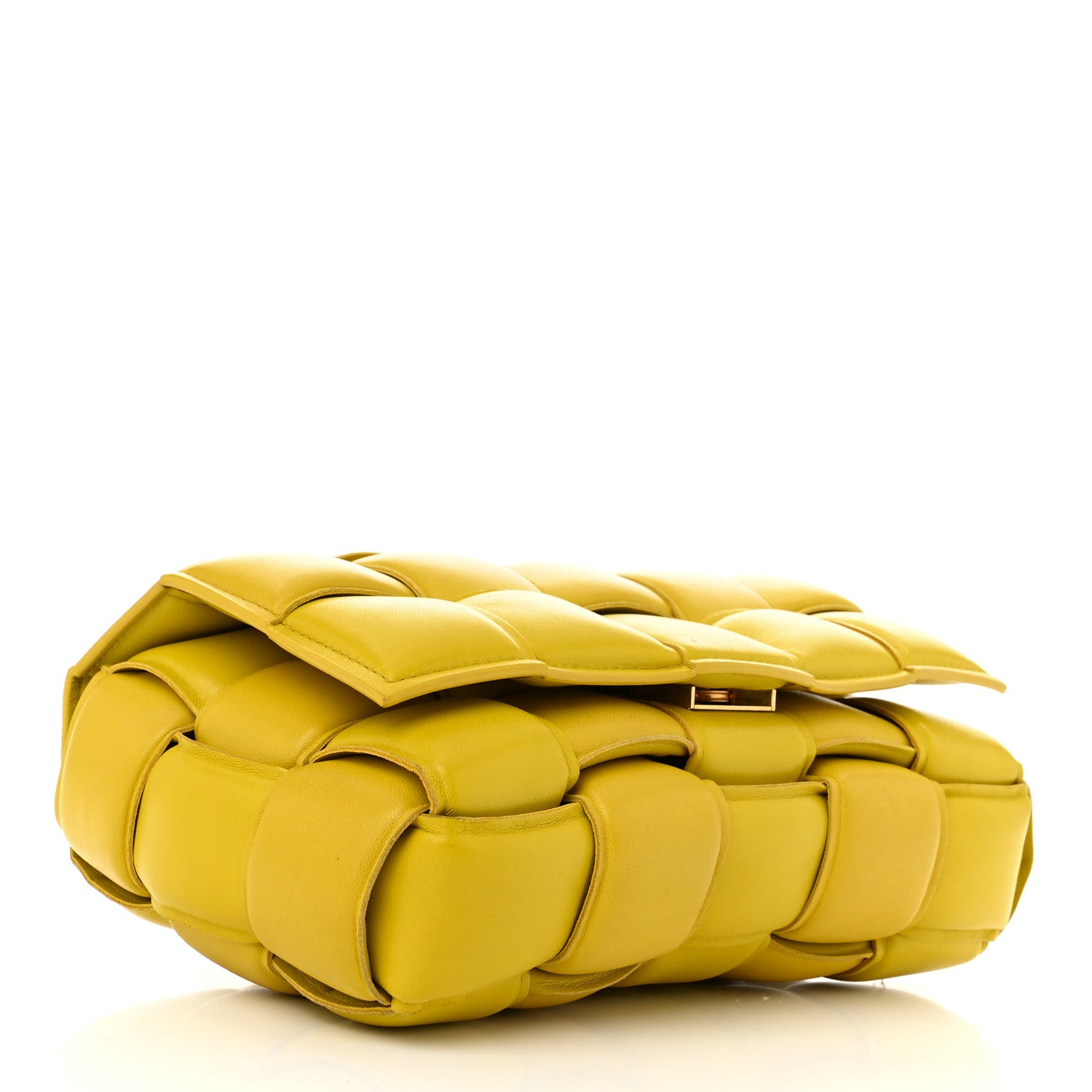 Bottega Veneta Nappa Maxi Intreccio Padded Cassette Crossbody Bag Buttercup 4 of 11